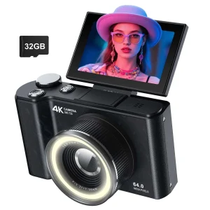 Compact 4K Digital Camera.