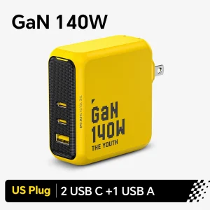 AOHI 140W GaN Fast Charger - 3 Port USB-C