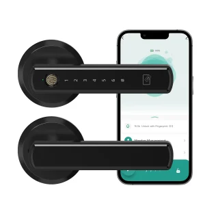 Fingerprint Smart Door Lock App Control.